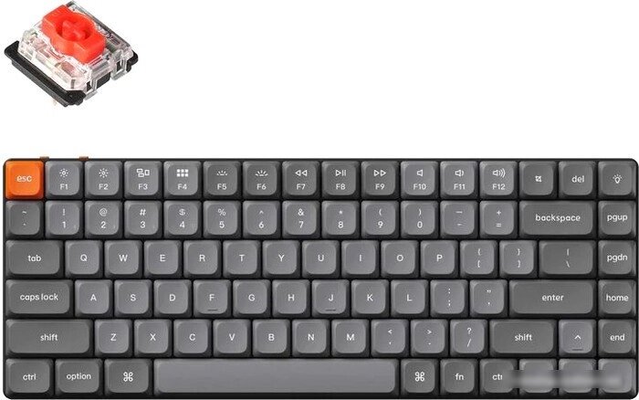 Клавиатура Keychron K3 Max RGB K3M-B1-RU (Gateron Low Profile Red) от компании Easybuy-top - фото 1