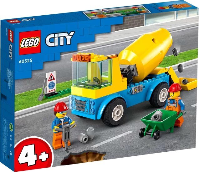 Конструктор LEGO City 60325 Бетономешалка от компании Easybuy-top - фото 1