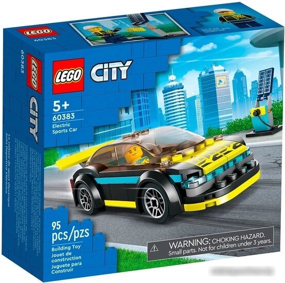 Конструктор LEGO City 60383 Электрический спорткар от компании Easybuy-top - фото 1