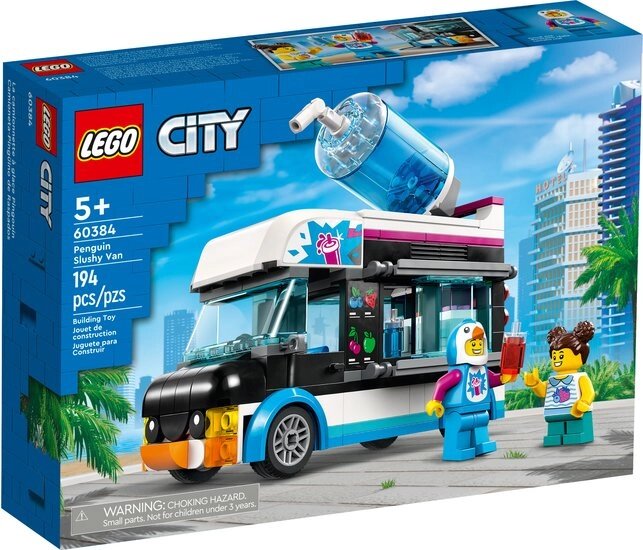 Конструктор LEGO City 60384 Фургон для шейков Пингвин от компании Easybuy-top - фото 1