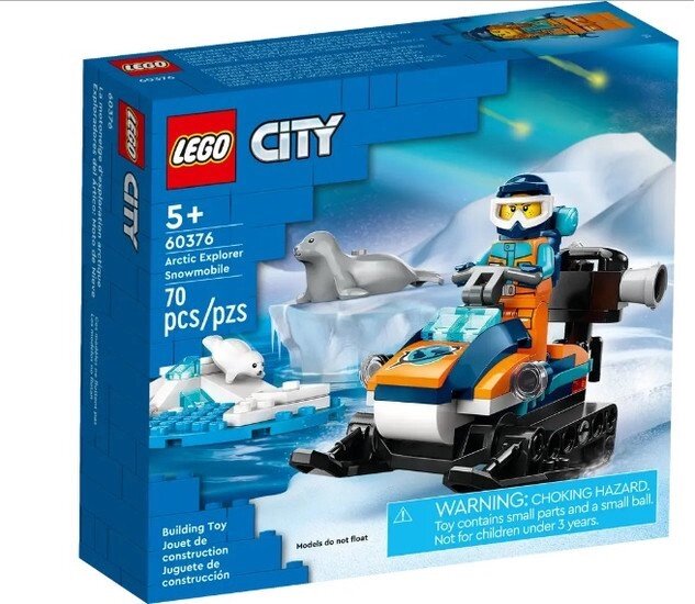 Конструктор LEGO City Снегоход Исследователь Арктики 60376 от компании Easybuy-top - фото 1