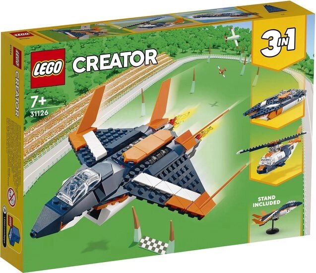 Конструктор LEGO Creator 31126 Сверхзвуковой самолет от компании Easybuy-top - фото 1