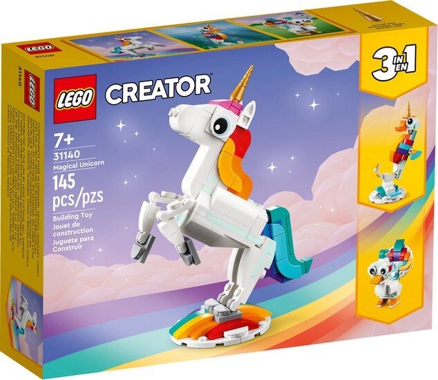 Конструктор LEGO Creator 31140 Волшебный единорог от компании Easybuy-top - фото 1