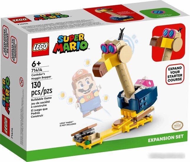 Конструктор LEGO Super Mario 71414 Дополнительный набор: Конкдор Ноггин Боппер от компании Easybuy-top - фото 1