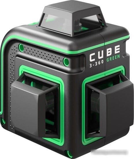 Лазерный нивелир ADA Instruments Cube 3-360 Green Basic Edition А00560 от компании Easybuy-top - фото 1