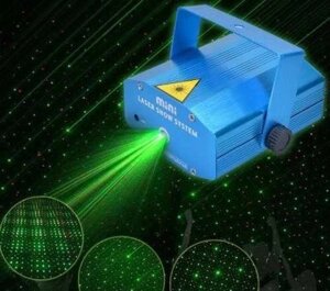 Лазерный проектор Mini Laser Stage Lighting