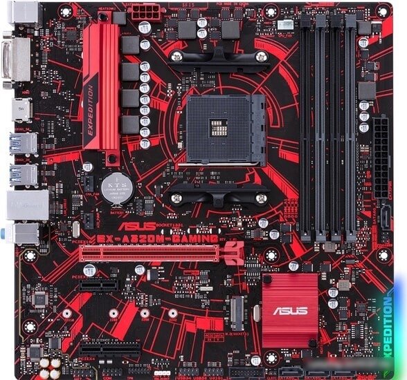 Материнская плата ASUS EX-A320M-GAMING от компании Easybuy-top - фото 1