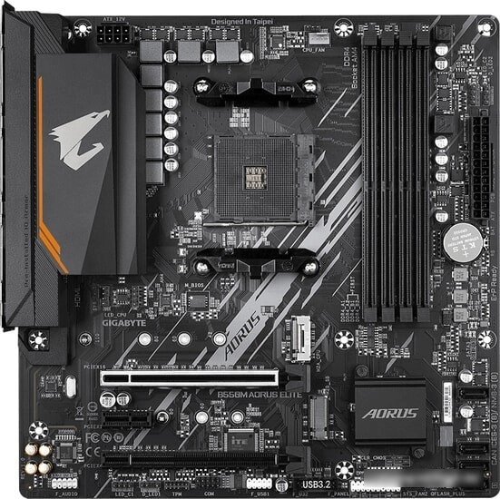 Материнская плата Gigabyte B550M Aorus Elite (rev. 1.0) от компании Easybuy-top - фото 1