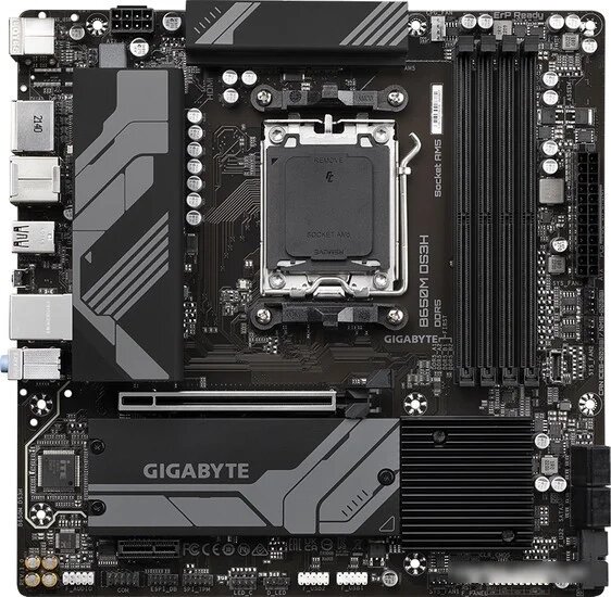 Материнская плата Gigabyte B650M DS3H (rev. 1.0) от компании Easybuy-top - фото 1