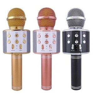 Микрофон беспроводной караоке Wster WS-858 (оригинал)