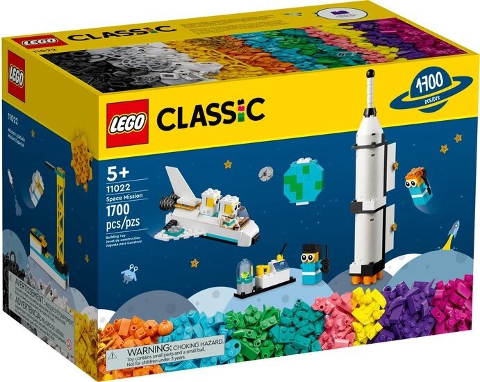 Набор деталей LEGO Classic 11022 Космическая миссия от компании Easybuy-top - фото 1