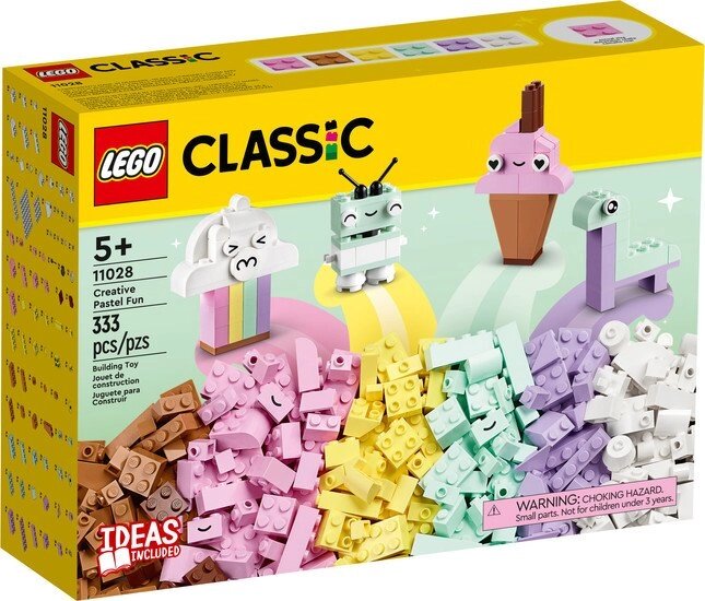 Набор деталей LEGO Classic 11028 Творческое пастельное веселье от компании Easybuy-top - фото 1