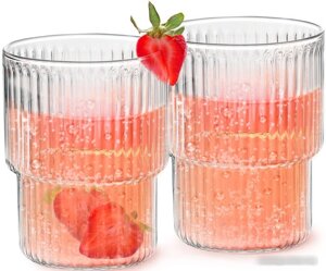 Набор стаканов Makkua Ribbed Glassware RG370