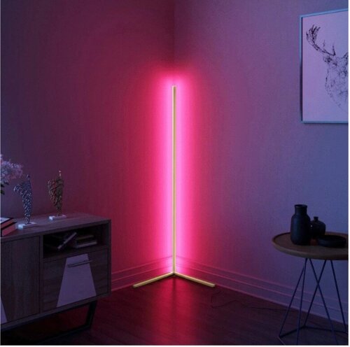 Напольный светильник RGB 150 см Led (угловой торшер)