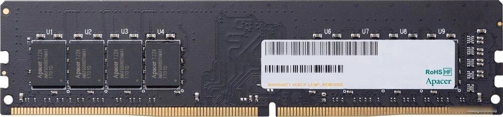 Оперативная память Apacer 16ГБ DDR4 3200 МГц AU16GGB32CSBBGH от компании Easybuy-top - фото 1