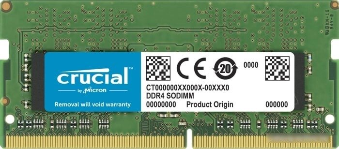 Оперативная память Crucial 32GB DDR4 SODIMM PC4-25600 CT32G4SFD832A от компании Easybuy-top - фото 1