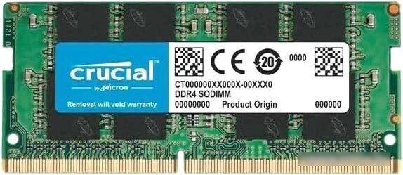 Оперативная память Crucial Basics 16GB DDR4 SODIMM PC4-21300 CB16GS2666 от компании Easybuy-top - фото 1