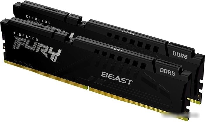 Оперативная память Kingston FURY Beast 2x16ГБ DDR5 6000МГц KF560C36BBEK2-32 от компании Easybuy-top - фото 1