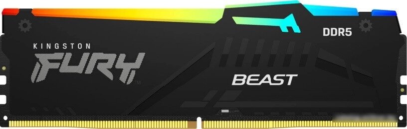 Оперативная память Kingston FURY Beast RGB 8ГБ DDR5 6000 МГц KF560C30BBA-8 от компании Easybuy-top - фото 1