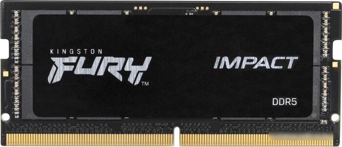 Оперативная память Kingston FURY Impact 16GB DDR5 4800 МГц KF548S38IB-16 от компании Easybuy-top - фото 1