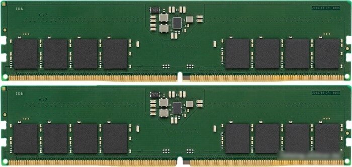 Оперативная память Kingston ValueRAM 2x16GB DDR5 PC5-38400 KVR48U40BS8K2-32 от компании Easybuy-top - фото 1