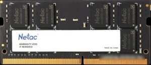 Оперативная память netac basic 16GB DDR4 sodimm PC4-21300 NTBSD4n26SP-16