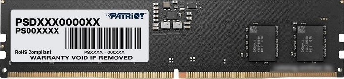 Оперативная память Patriot Signature Line 8ГБ DDR5 5600 МГц PSD58G560041 от компании Easybuy-top - фото 1