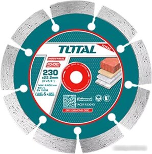 Отрезной диск алмазный Total TAC21123012