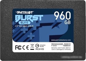 SSD Patriot Burst Elite 960GB PBE960GS25SSDR