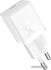 Сетевое зарядное Baseus GaN5 Fast Charger Mini 1C 30W CCGN070502 (белый)