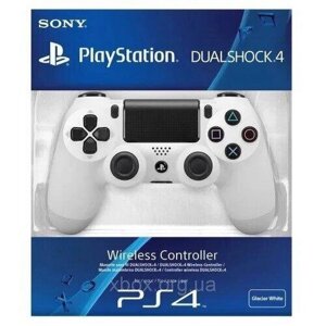 Геймпад беспроводной DualShock PS4 Wireless Controller (Белый)