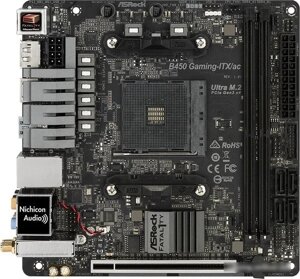 Материнская плата ASRock Fatal1ty B450 Gaming-ITX/ac