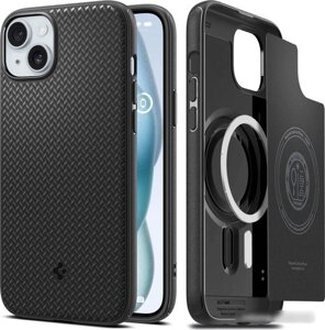 Чехол для телефона Spigen Mag Armor (MagFit) для iPhone 15 ACS06815 (черный)