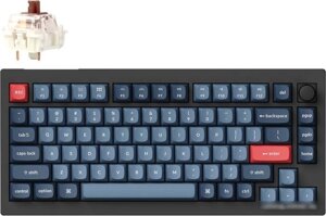 Клавиатура Keychron V1 Max RGB V1M-D3-RU (Gateron Jupiter Brown)