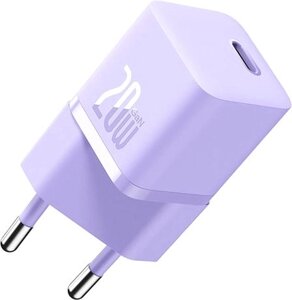 Сетевое зарядное Baseus GaN5 Fast Charger Mini 1C 20W CCGN050105 (сиреневый)