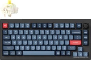 Клавиатура Keychron V1 Max RGB V1M-D4-RU (Gateron Jupiter Banana)