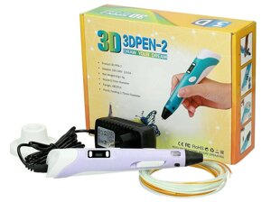 3D ручка Pen-2 c дисплеем LCD (все цвета)