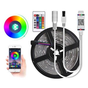 Светодиодная лента RGB LED STRIP 5 м c управлением с телефона