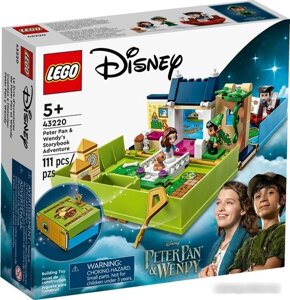 Конструктор LEGO Disney 43220 Приключение Питера Пэна и Венди по сборнику рассказов