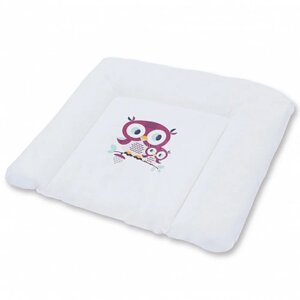 BER BER Пеленальный матрас DINO MAT XL 80 OWL СОВЫ Бордо 80*2*70