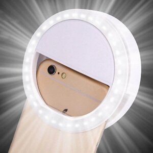 Селфи-кольцо Selfie Ring Light для телефона