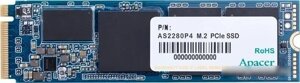 SSD apacer AS2280P4 512GB 85. DMHE0. B009C