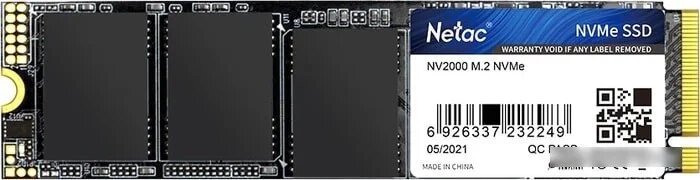 SSD Netac NV2000 256GB NT01NV2000-256-E4X от компании Easybuy-top - фото 1