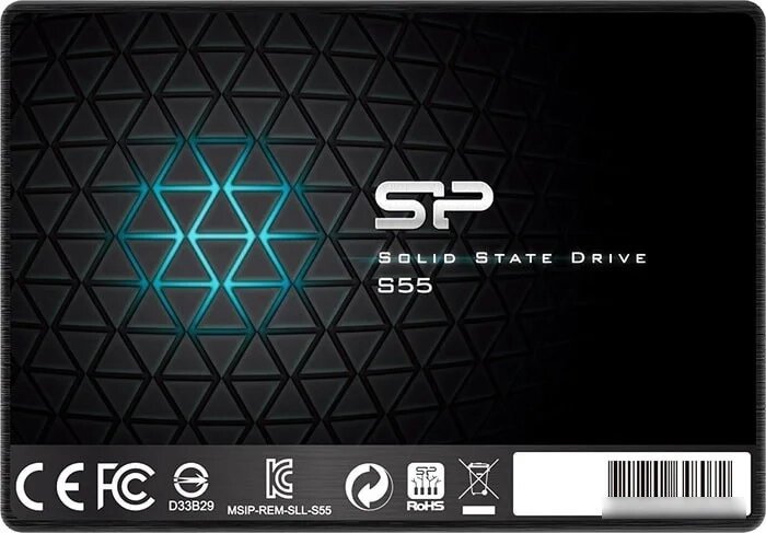 SSD Silicon-Power Slim S55 480GB SP480GBSS3S55S25 от компании Easybuy-top - фото 1