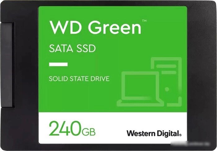 SSD WD Green 240GB WDS240G3G0A от компании Easybuy-top - фото 1