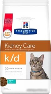 Сухой корм для кошек Hill's Prescription Diet Kidney Care k/d Tuna 1.5 кг