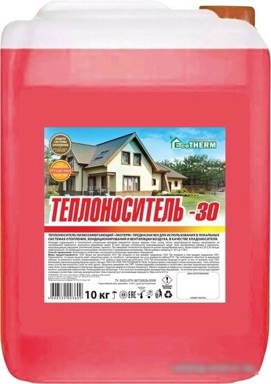 Теплоноситель EcoTherm -30 C 10 кг от компании Easybuy-top - фото 1