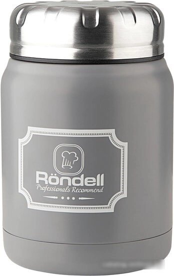 Термос для еды Rondell RDS-943 0.5л (серый) от компании Easybuy-top - фото 1