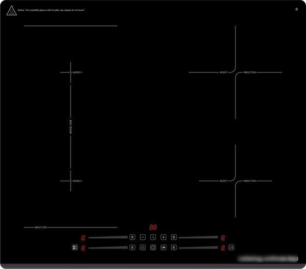 Варочная панель ZorG INO62 (черный) от компании Easybuy-top - фото 1