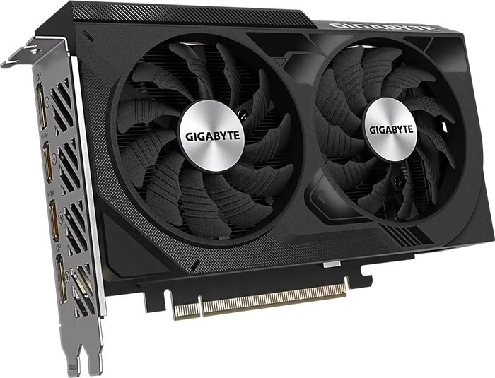 Видеокарта Gigabyte GeForce RTX 4060 Windforce OC 8G GV-N4060WF2OC-8GD от компании Easybuy-top - фото 1